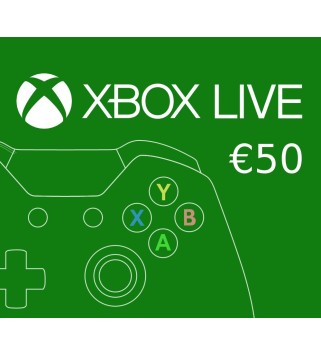 XBOX Live €50 Prepaid Card IT Xbox One Key EUROPE